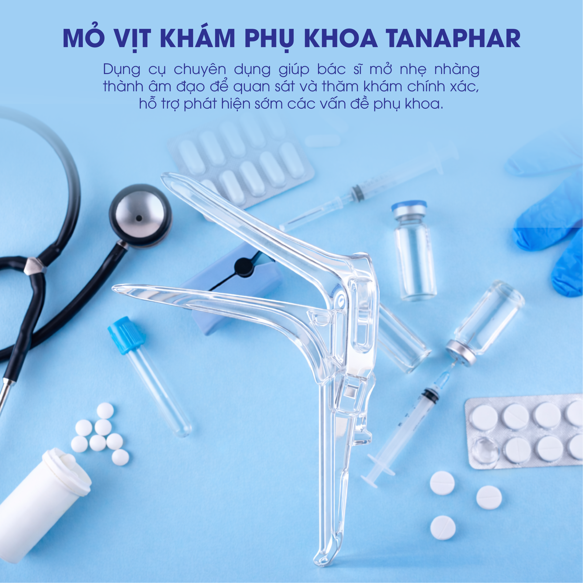 Mỏ Vịt Khám Phụ Khoa TANAPHAR - Combo 10 Túi BH245160 1
