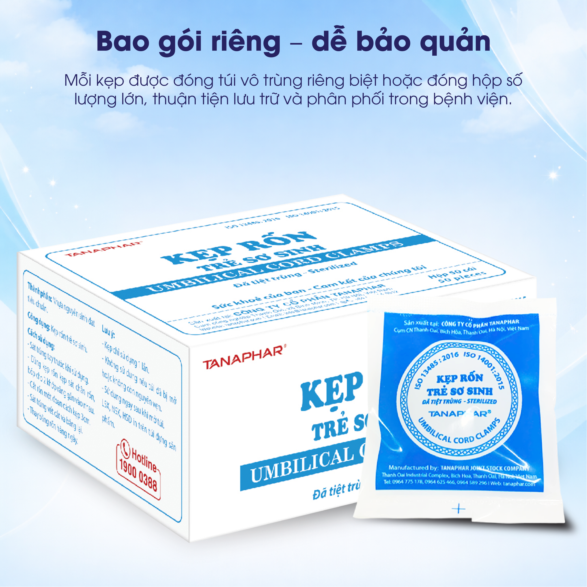Kẹp Rốn Trẻ Sơ Sinh TANAPHAR BH245182 4