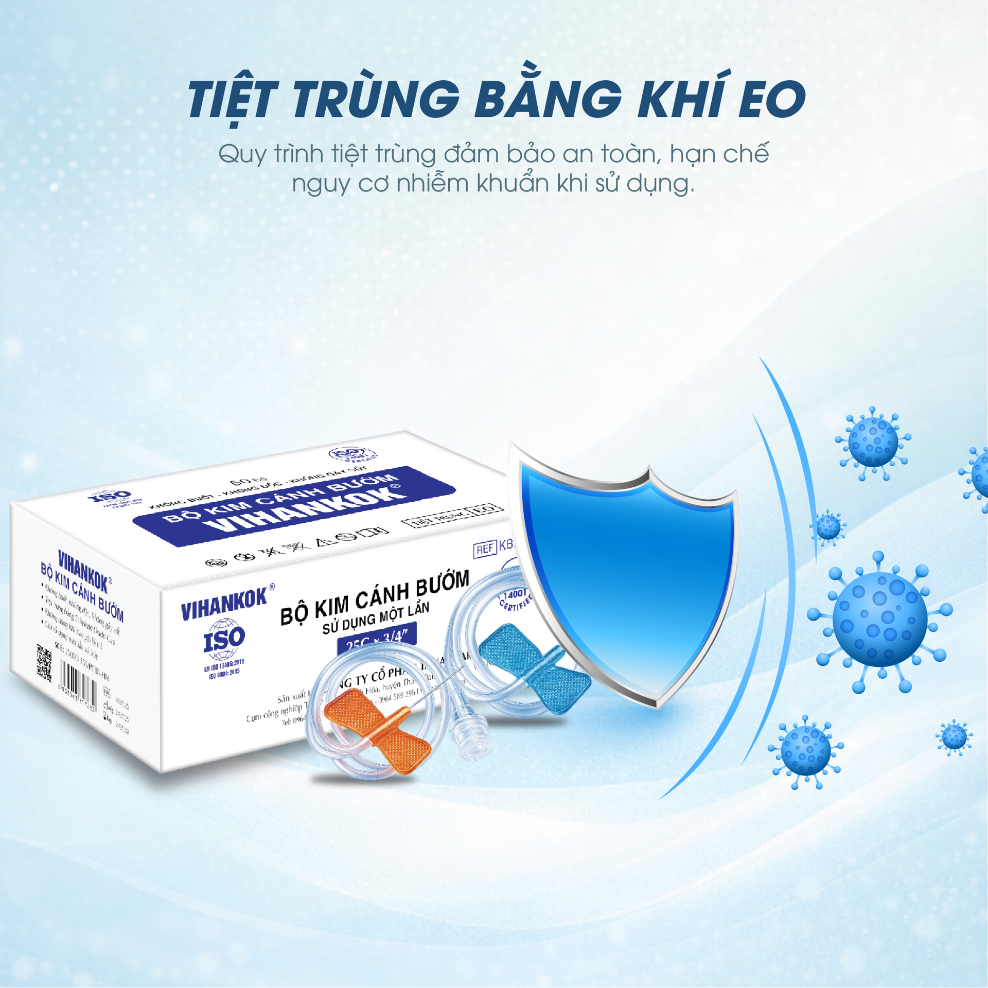 Bộ kim cánh bướm VIHANKOK BH245190 5