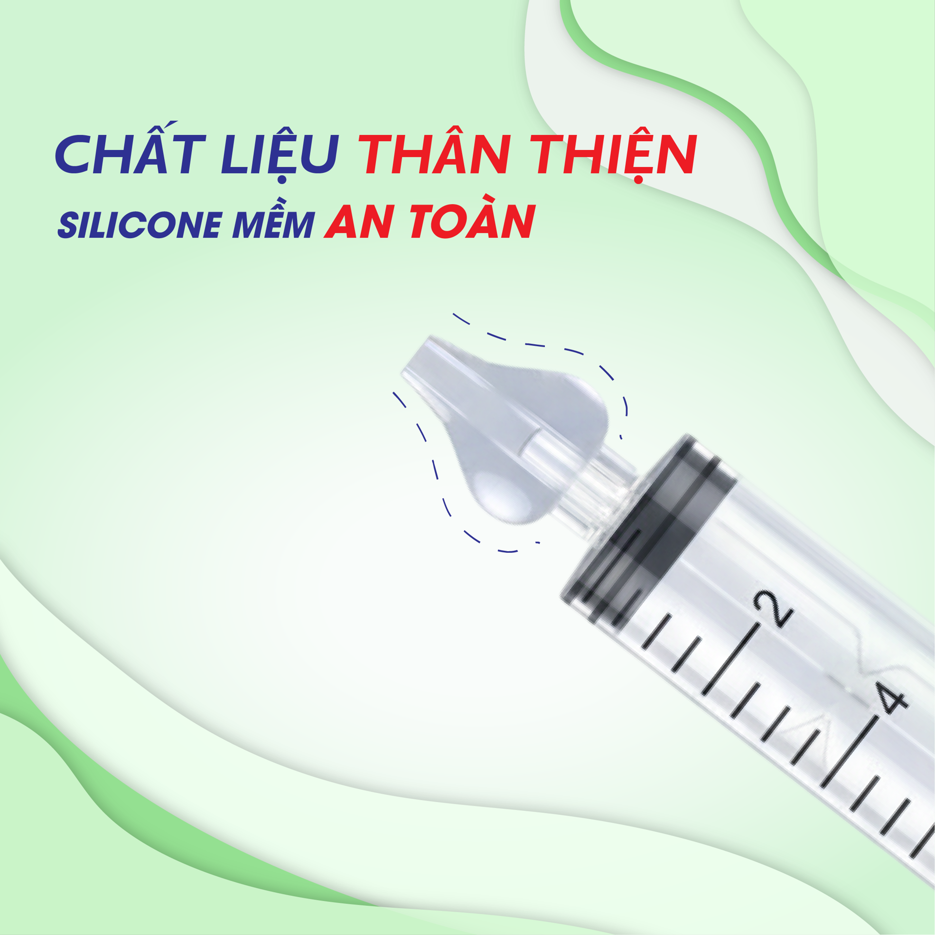 Núm Silicone Vệ Sinh Mũi Em Bé TANAPHAR BH245194 1