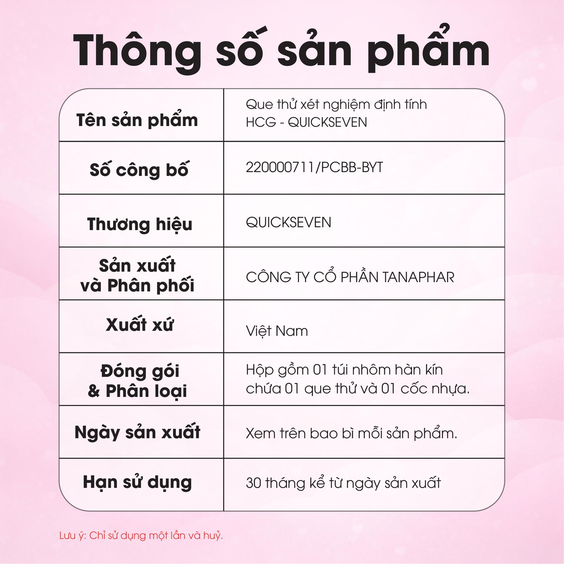 Combo 3 Que Thử Thai QUICKSEVEN BH245185 3