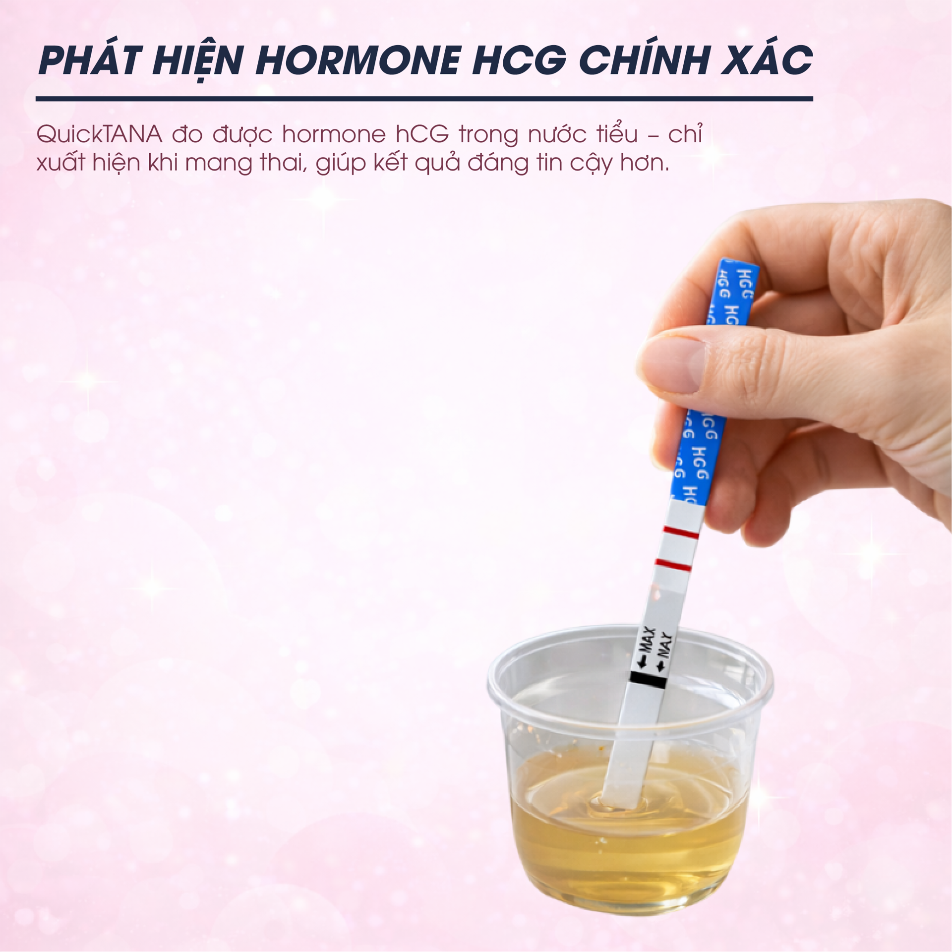 Combo 3 Que thử xét nghiệm định tính HCG - QUICKTANA BH245188 2