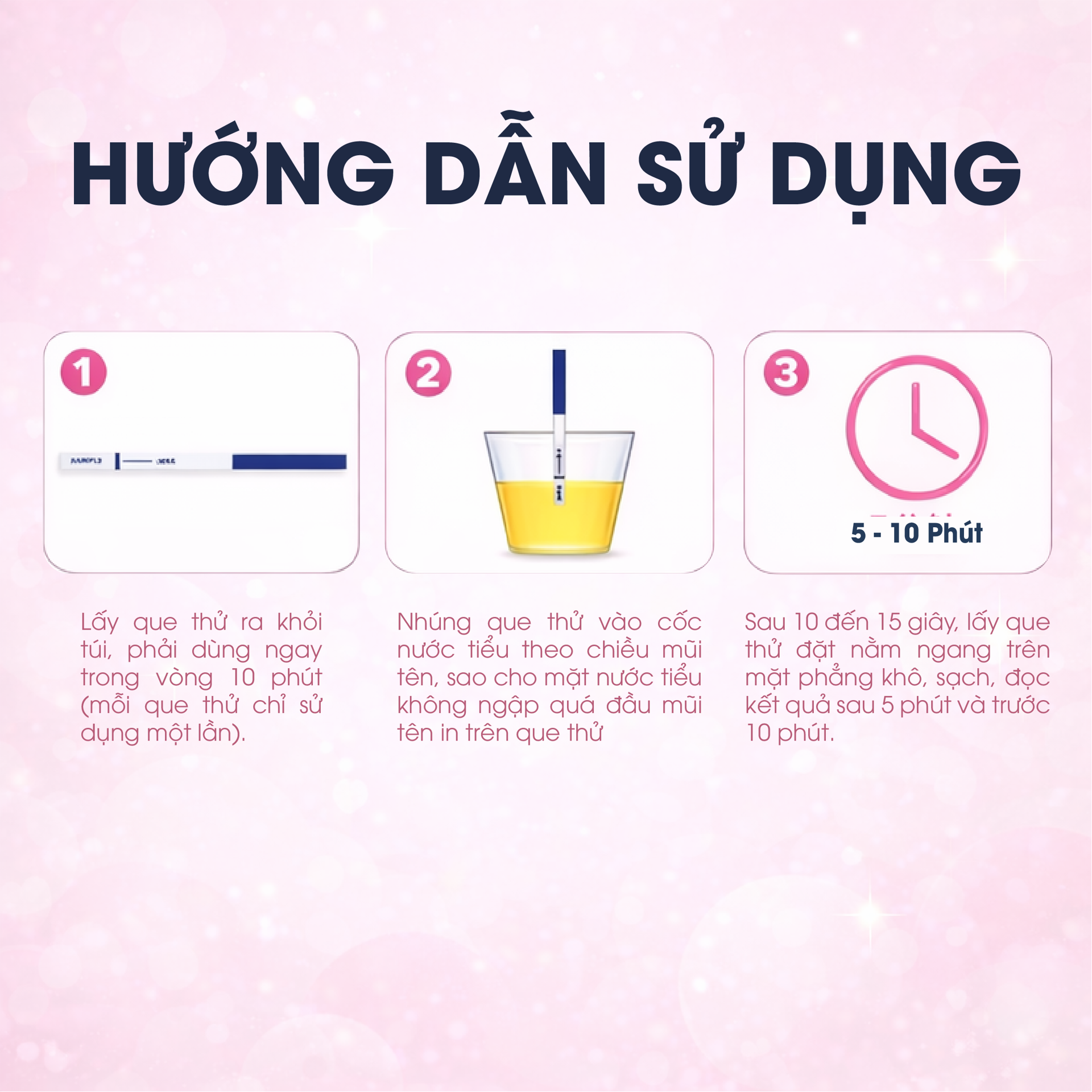 Combo 3 Que thử xét nghiệm định tính HCG - QUICKTANA BH245188 1