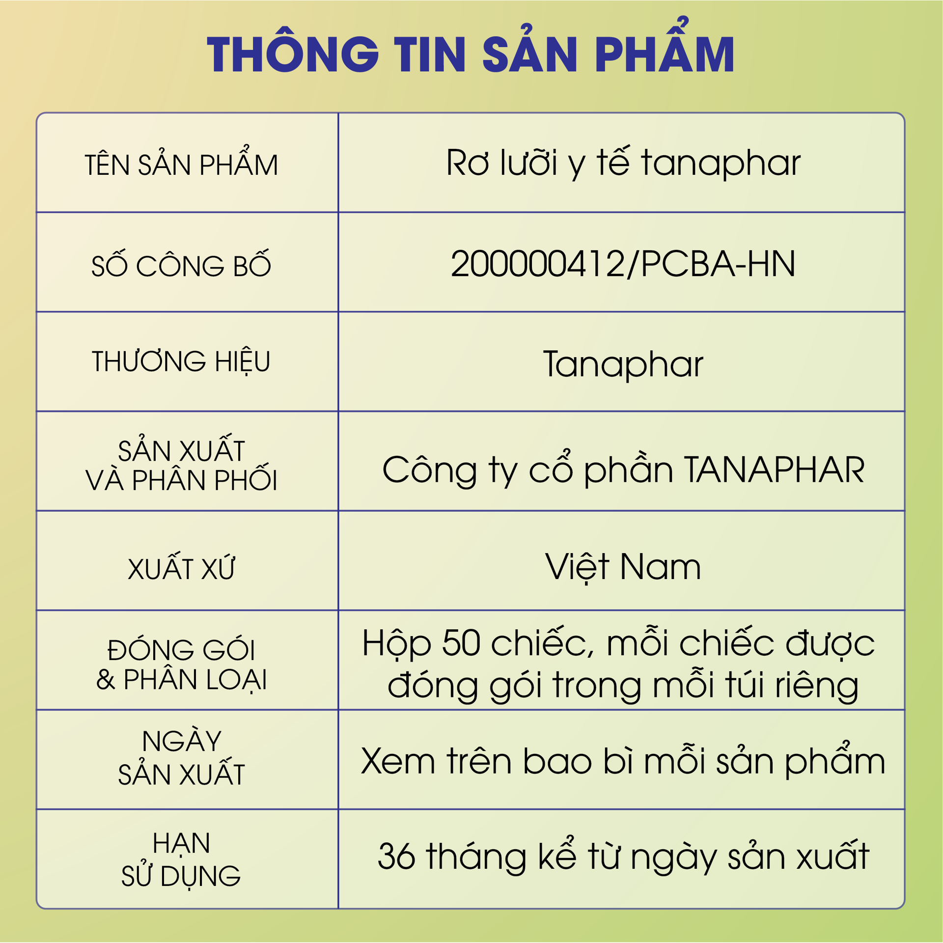 Rơ Lưỡi Y Tế Trẻ Em TANAPHAR BH245196 2