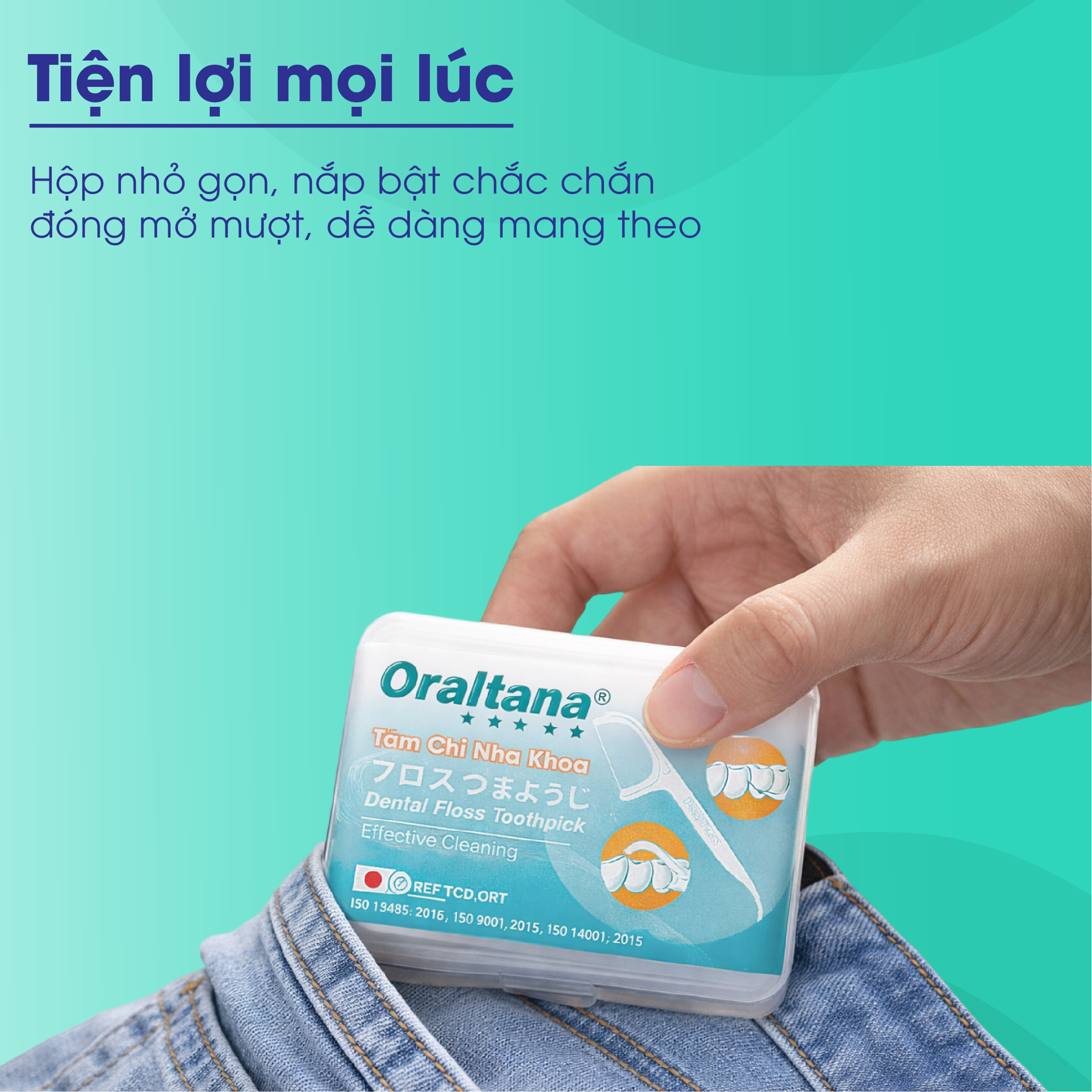 Tăm Chỉ Nha Khoa Oraltana Đạt Tiêu Chuẩn An Toàn Vệ Sinh BH245184 3