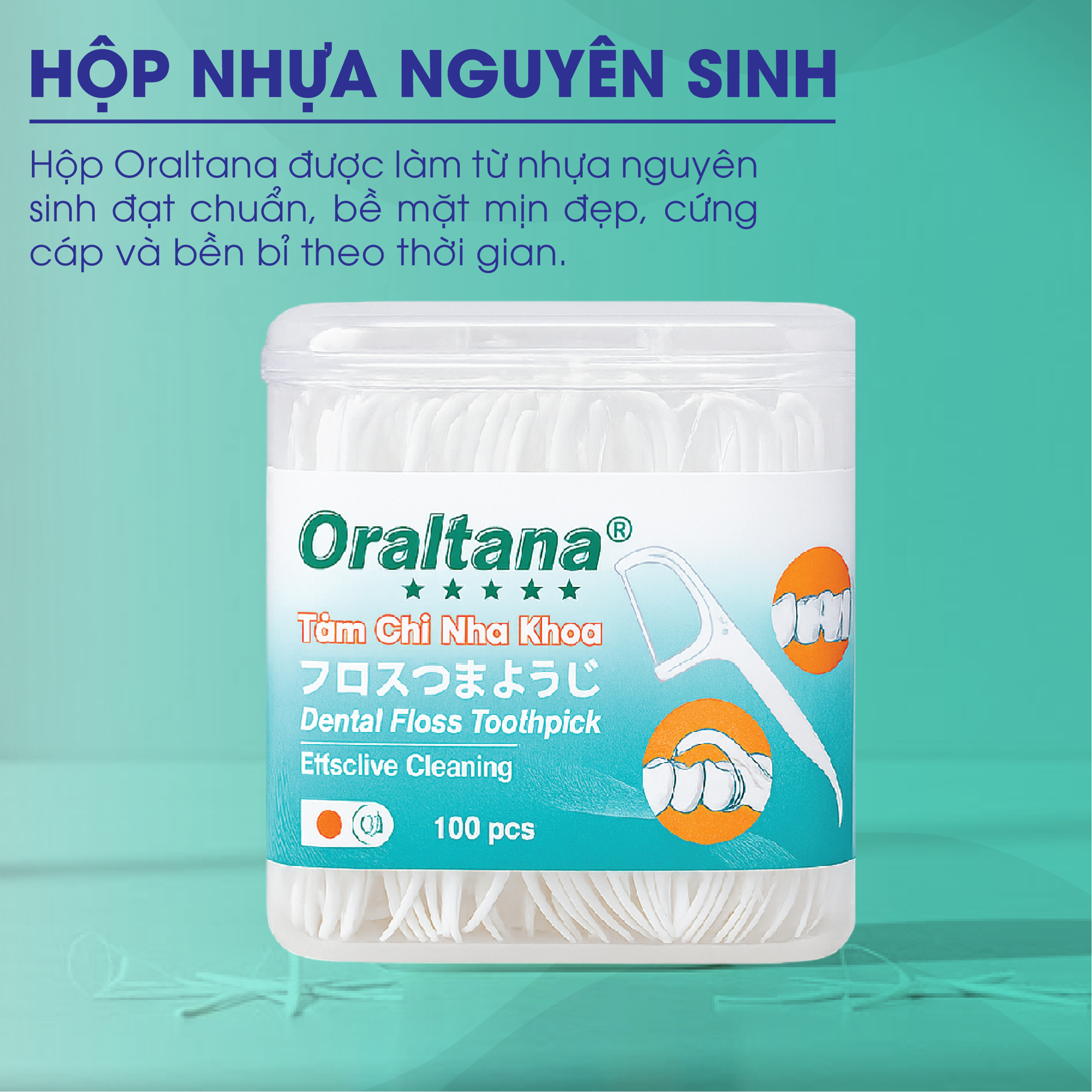 Tăm Chỉ Nha Khoa Oraltana Đạt Tiêu Chuẩn An Toàn Vệ Sinh BH245184 5